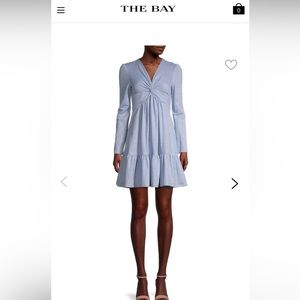 Gabby Skye size 10 light blue dress.